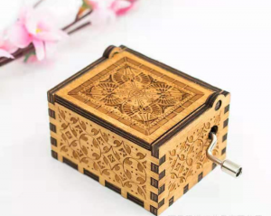 Star Wars Wooden Music Box - Wood Color 2