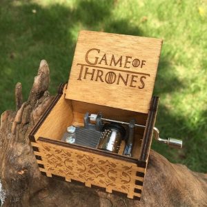 Game of Thrones Wooden Music Box - Wood Color - 2