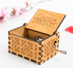 Game of Thrones Wooden Music Box - Wood Color