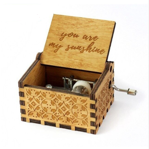 You are my Sunshine Wooden Music box Nostalgish